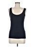 Tahari Black Blue Tank Top Size M - photo 1