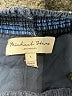 Michael Stars 100% Cotton Stripes Blue Casual Pants Size Lg (2) - photo 7