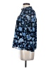 J.Crew 100% Polyester Blue 3/4 Sleeve Blouse Size S (estimated) - photo 5