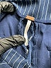 Free People Stripes Blue Casual Pants Size 4 - photo 7