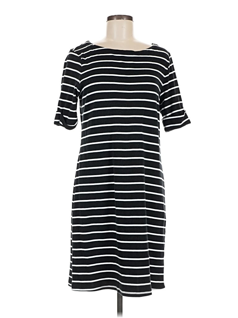 Pre-owned Croft & Barrow Casual Dress In Black