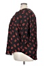 Torrid 100% Polyester Hearts Black 3/4 Sleeve Blouse Size 3X Plus (3) - photo 5