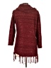 Reba Burgundy 3/4 Sleeve Top Size L - photo 2