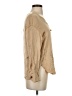Vince. 100% Silk Tan Long Sleeve Silk Top Size XXS - photo 4