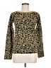 Britt's Knits Animal Print Brown Pullover Sweater Size Med - Lg - photo 1