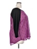 Torrid 100% Polyester Purple 3/4 Sleeve Top Size 2X Plus (2) - photo 4