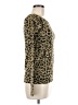 Britt's Knits Animal Print Brown Pullover Sweater Size Med - Lg - photo 4