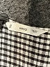 MNG Houndstooth Black Gray Jumpsuit Size L - photo 4