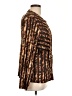 Travelers by Chico's Animal Print Brown Jacket Size Lg (2) - photo 4