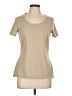 IMAN Tan Short Sleeve Top Size L (estimated) - photo 1