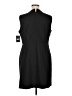 DKNY Solid Black Cocktail Dress Size 16 - photo 2