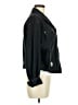 Trussardi 100% Cotton Black Denim Jacket Size Med - Lg - photo 4