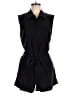 RD Style 100% Polyester Solid Black Romper Size M - photo 1