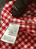 Vineyard Vines 100% Cotton Checkered-gingham Red Long Sleeve Button-Down Shirt Size 12 - 14 - photo 4