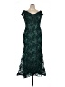 Xscape 100% Nylon Teal Cocktail Dress Size 16 (petite) - photo 1