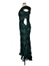 Xscape 100% Nylon Teal Cocktail Dress Size 16 (petite) - photo 5