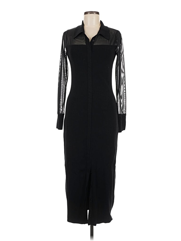 Pre-owned Astr Casual Dress In Black