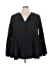 Assorted Brands Black Long Sleeve Blouse Size 3X - photo 1