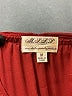 M.S.S.P. 100% Polyester Solid Burgundy Casual Dress Size M - photo 7