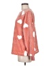 Ann Taylor LOFT 100% Polyester Hearts Pink Sweatshirt Size M - photo 5