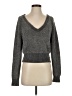 Urban Outfitters 100% Polyester Metallic Gray Pullover Sweater Size S - photo 1