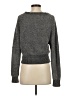 Urban Outfitters 100% Polyester Metallic Gray Pullover Sweater Size S - photo 2