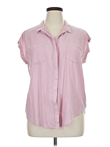 Jachs Girlfriend Sleeveless Button-Down Shirt (view 1)