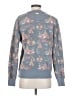 Assorted Brands Print Blue Pullover Sweater Size S - photo 2