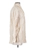 Unbranded 100% Linen Animal Print Ivory Long Sleeve Blouse Size S (estimated) - photo 4