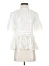 Zara Ivory Short Sleeve Blouse Size S - photo 1