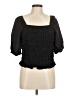 Old Navy Black 3/4 Sleeve Blouse Size M - photo 1