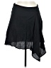 Blush Solid Black Casual Skirt Size M - photo 1