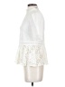 Zara Ivory Short Sleeve Blouse Size S - photo 5