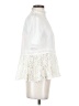 Zara Ivory Short Sleeve Blouse Size S - photo 4