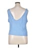Assorted Brands 100% Linen Blue Tank Top Size XL - photo 2