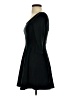 Express Solid Black Casual Dress Size S - photo 5