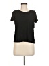 Rose + Olive Black Short Sleeve Top Size M - photo 1