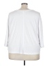 Athleta White 3/4 Sleeve T-Shirt Size 3X - photo 2