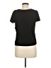 Rose + Olive Black Short Sleeve Top Size M - photo 2