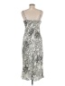 Express 100% Polyester Animal Print Silver Cocktail Dress Size M - photo 2