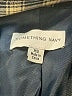 Something Navy Plaid Blue Blazer Size XS - photo 6