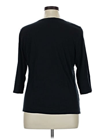 Karen Scott Sport 3/4 Sleeve T-Shirt (view 2)