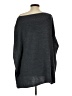 Ann Taylor LOFT 100% Acrylic Gray Poncho Size XS - photo 2