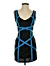 Lipstick Argyle Blue Cocktail Dress Size S (estimated) - photo 1
