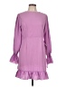 Assorted Brands Purple Casual Dress Size L - photo 1