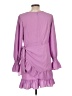Assorted Brands Purple Casual Dress Size L - photo 2