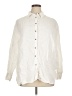 Thakoon 100% Linen Ivory Long Sleeve Button-Down Shirt Size XL - photo 1