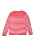 Crewcuts Outlet 100% Polyester Stripes Pink Pullover Sweater Size 12 - 14 - photo 2
