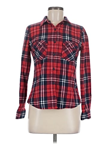 Love Tree Long Sleeve Button-Down Shirt (view 1)
