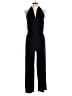 21 Saints 100% Polyester Solid Black Jumpsuit Size L - photo 1